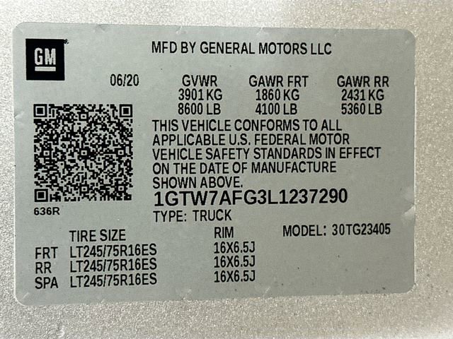 Used 2020 GMC Savana 2500 w/ Safety Package image 28