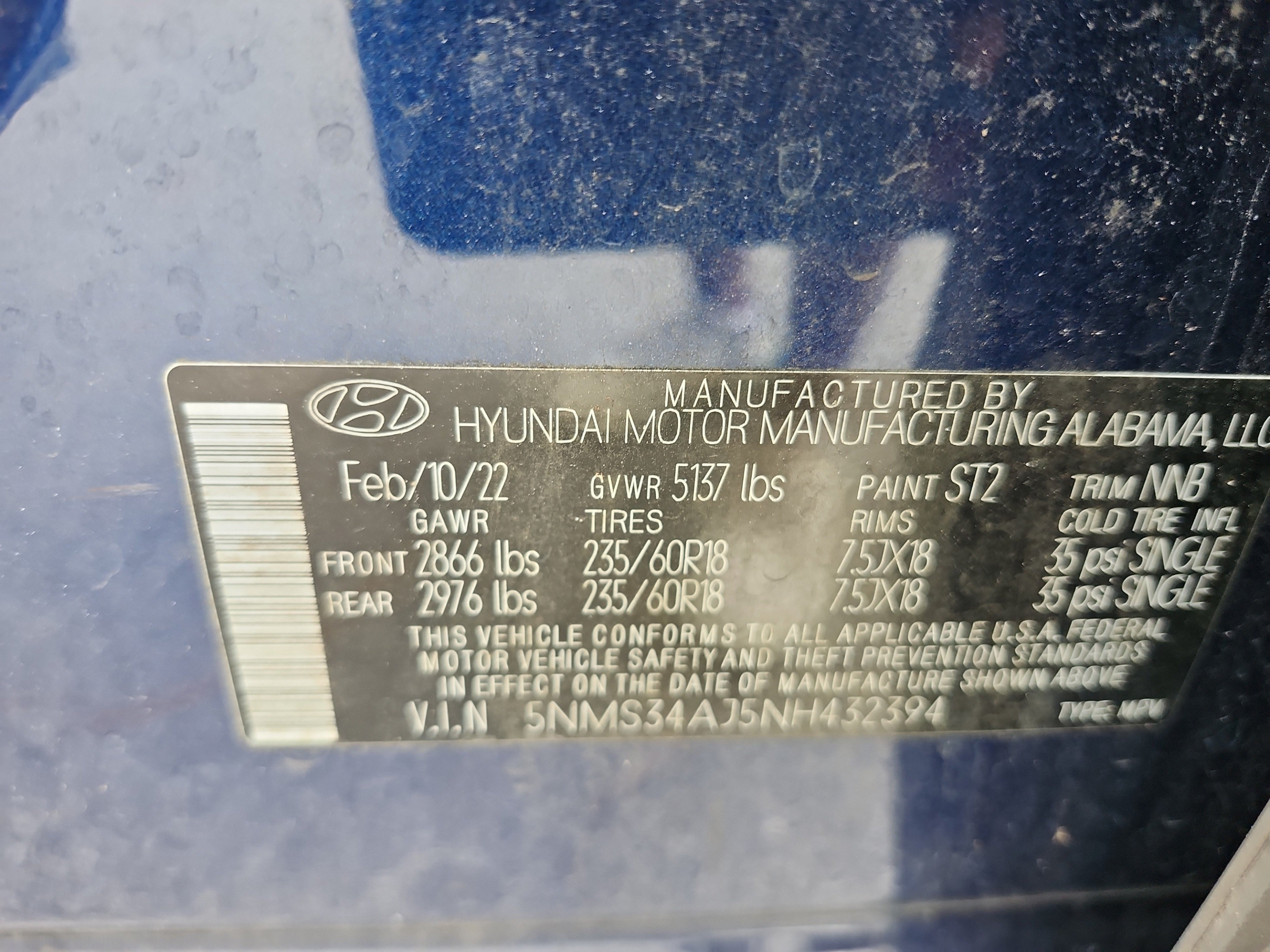 Certified 2022 Hyundai Santa Fe SEL w/ Convenience + Premium Package FWD image 16