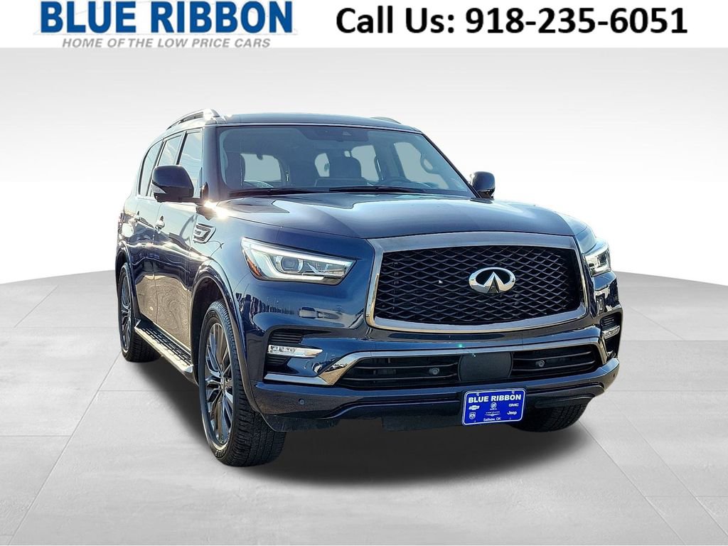 Used 2023 INFINITI QX80 Premium Select w/ Cargo Package RWD image 1