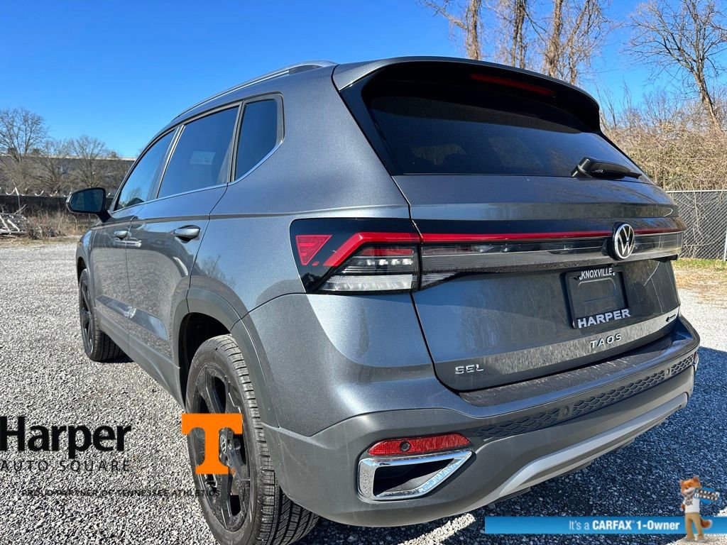 Used 2025 Volkswagen Taos SEL w/ Black Wheel Plus Package image 3