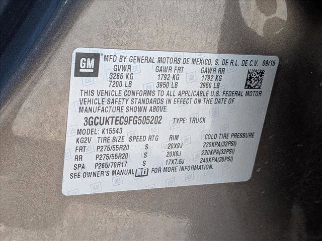 Used 2015 Chevrolet Silverado 1500 High Country w/ High Country Premium Package image 25