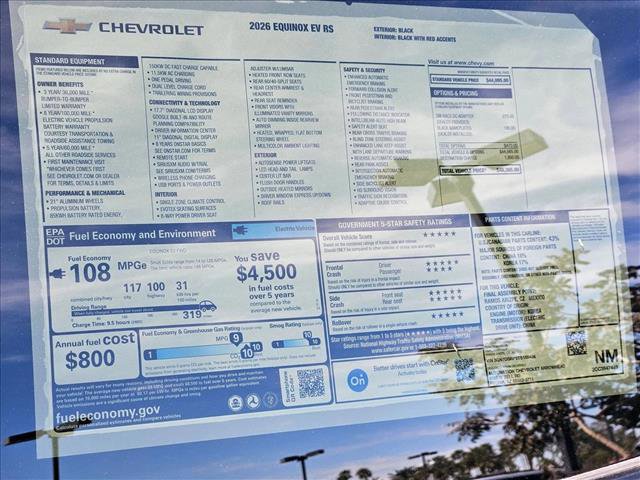 New 2026 Chevrolet Equinox EV RS image 16