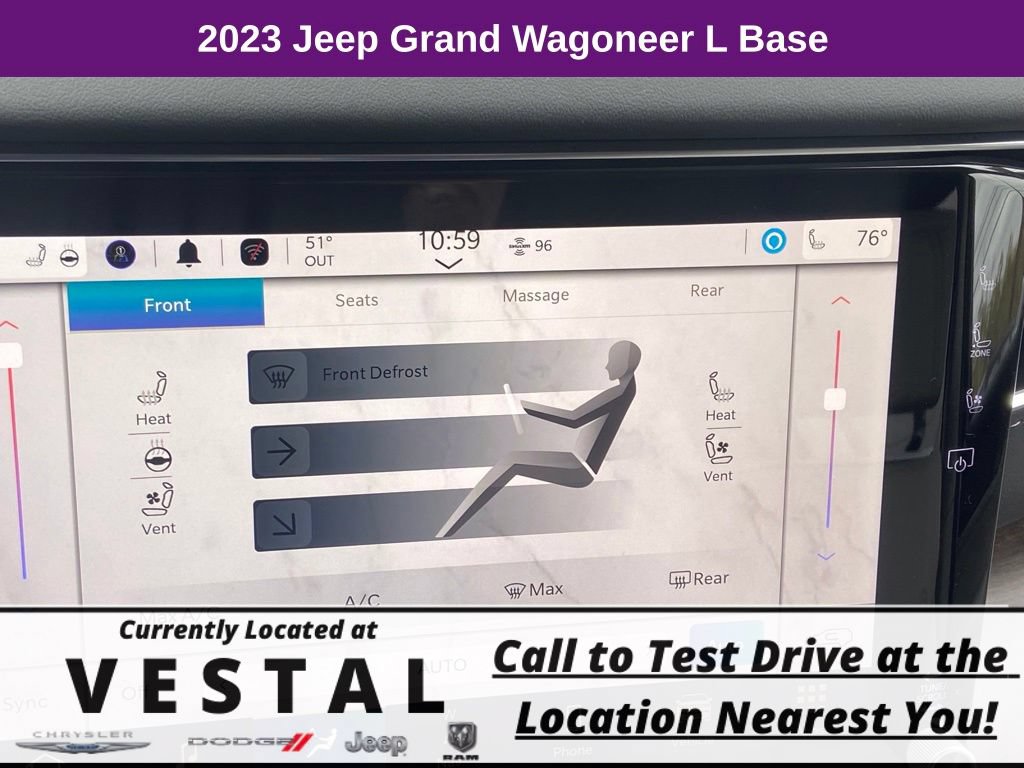 New 2023 Jeep Grand Wagoneer L 4WD image 31