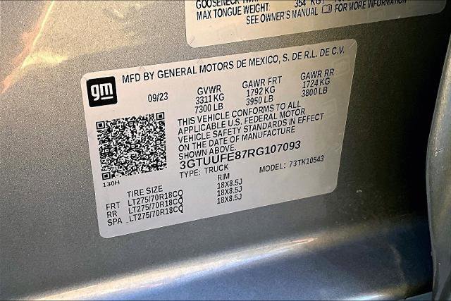 Used 2024 GMC Sierra 1500 AT4X image 19