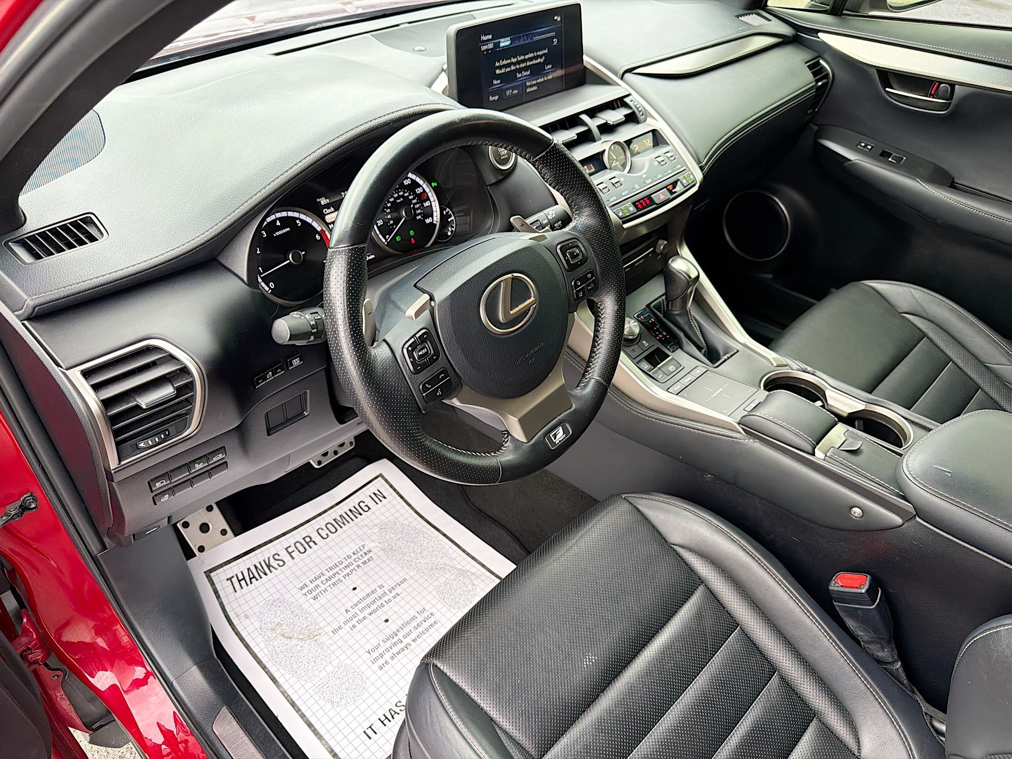 Used 2019 Lexus NX 300 F Sport w/ F Sport Premium Package FWD image 25