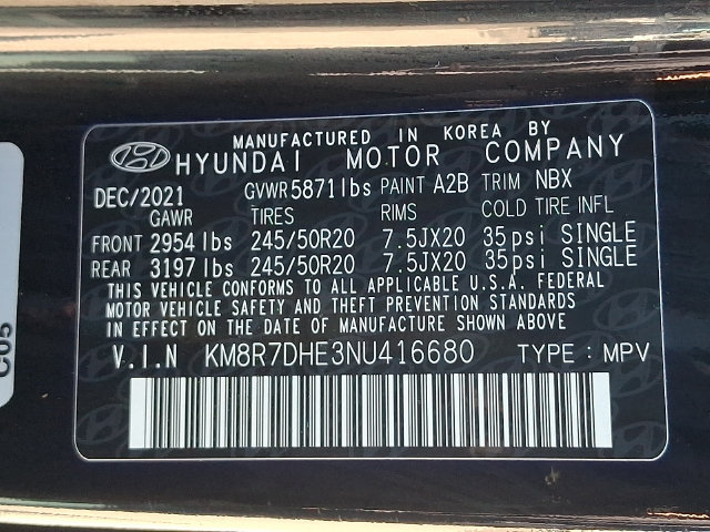Used 2022 Hyundai Palisade Calligraphy AWD/4WD image 28
