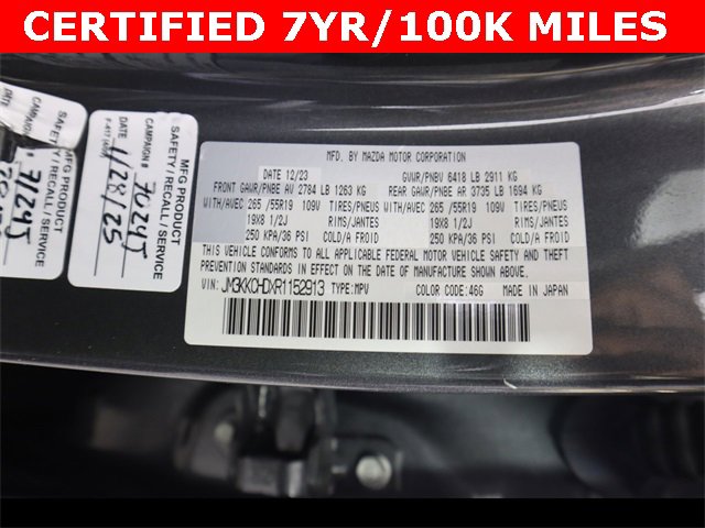 Used 2024 MAZDA CX-90 3.3 Turbo w/ Preferred Plus image 31