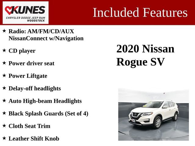 Used 2020 Nissan Rogue SV AWD/4WD image 3