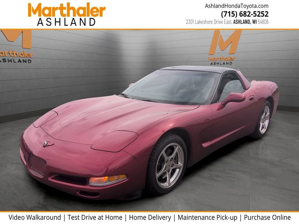 Used 2000 Chevrolet Corvette Coupe w/ Roof Pkg RWD image 1