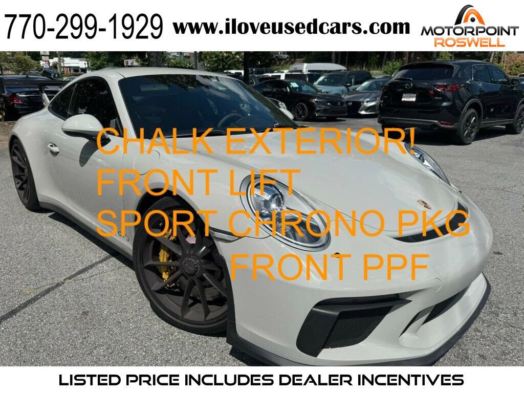 Used 2018 Porsche 911 GT3