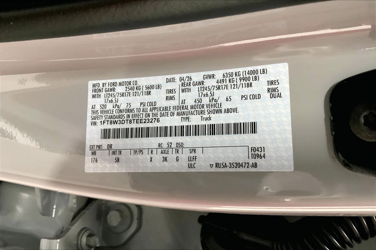 New 2026 Ford F350 Lariat w/ FX4 Off-Road Package AWD/4WD image 19