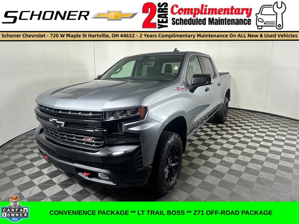 Used 2020 Chevrolet Silverado 1500 LT Trail Boss w/ Convenience Package AWD/4WD image 1