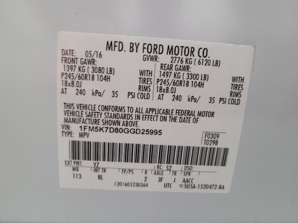 Used 2016 Ford Explorer XLT image 33