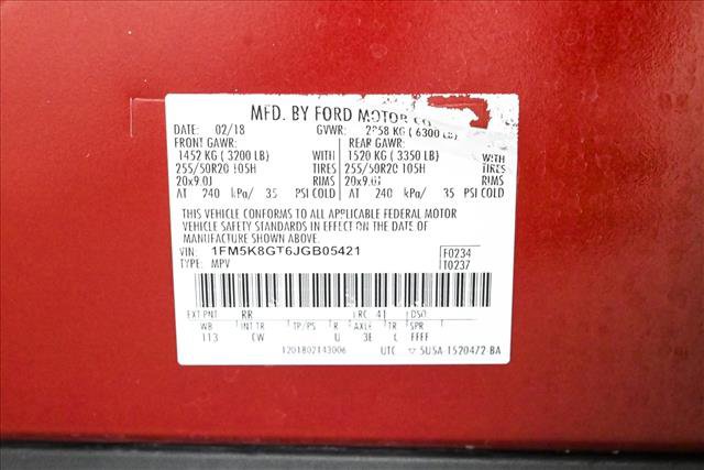 Used 2018 Ford Explorer Sport w/ Equipment Group 401A image 26