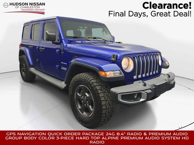 Used 2019 Jeep Wrangler Unlimited Sahara w/ Uconnect 4C Nav & Sound Group