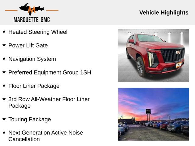 Used 2025 Cadillac Escalade Sport Platinum w/ LPO, Floor Liner Package image 10