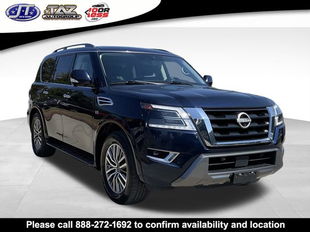 Used 2021 Nissan Armada SL w/ Captain's Chairs Package AWD/4WD image 1