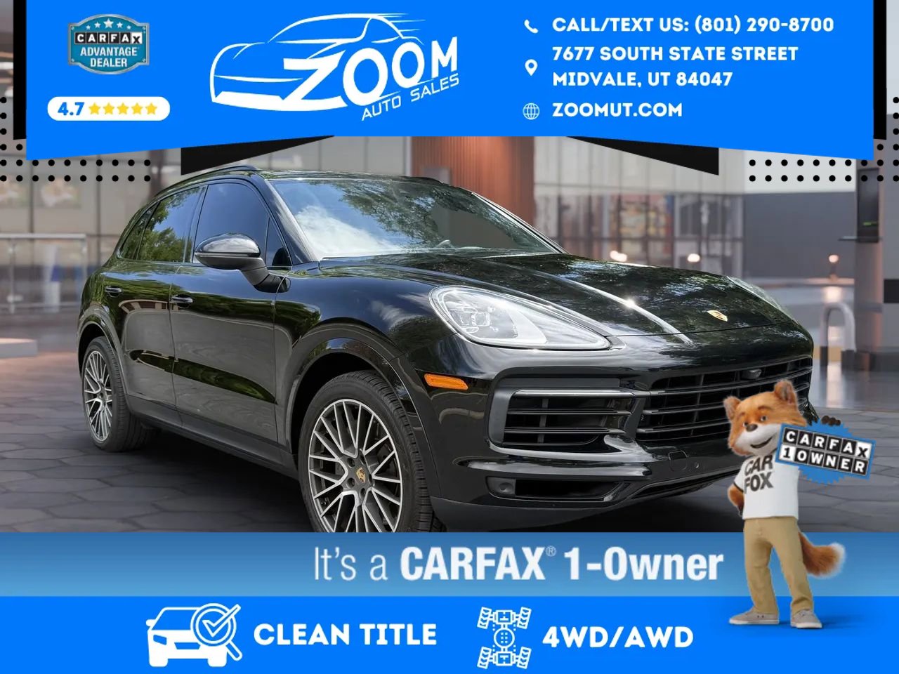 Used 2020 Porsche Cayenne S AWD/4WD image 1