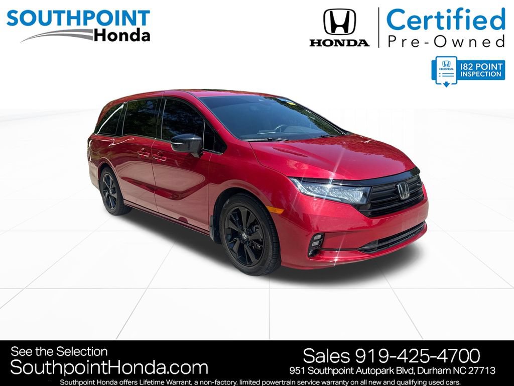 Certified 2023 Honda Odyssey Sport