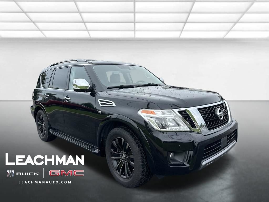 Used 2020 Nissan Armada Platinum w/ Captain's Chairs Package AWD/4WD image 8