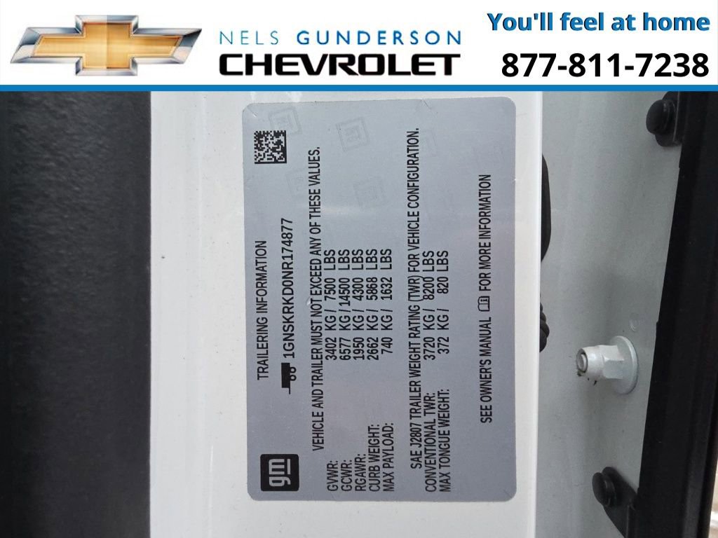 Used 2022 Chevrolet Tahoe RST w/ Luxury Package image 36