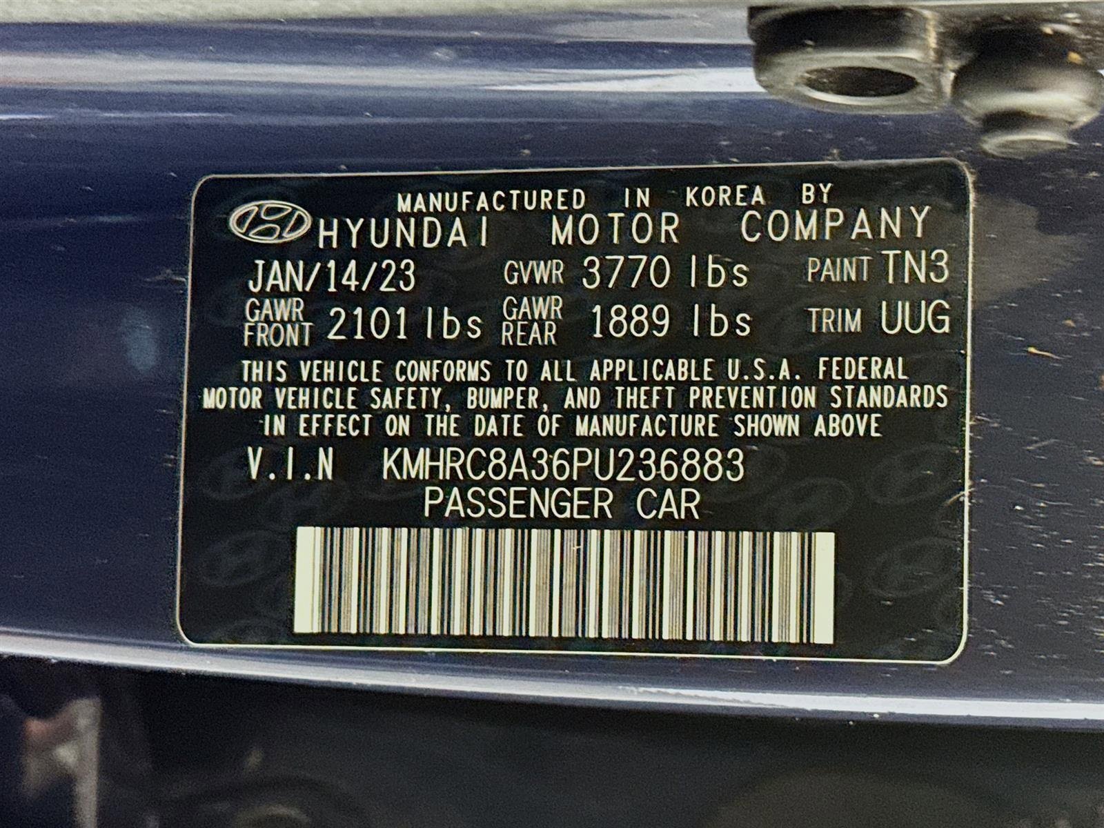 Certified 2023 Hyundai Venue Limited image 30