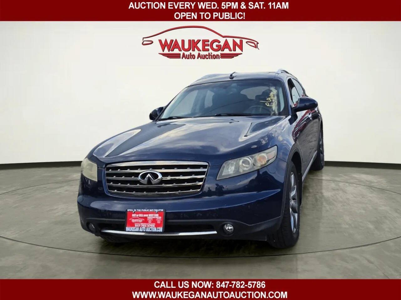Used 2008 INFINITI FX35 AWD w/ Technology Pkg