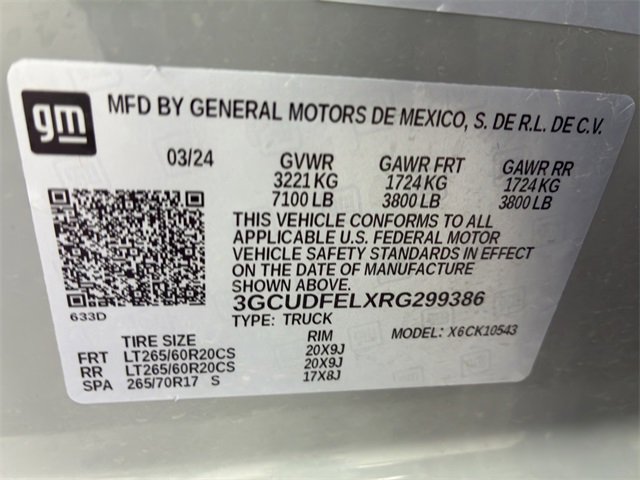 Used 2024 Chevrolet Silverado 1500 LT Trail Boss w/ Convenience Package II image 19