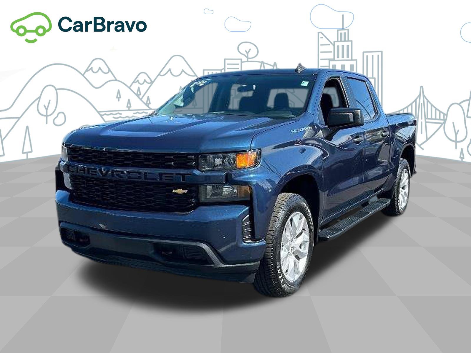 Certified 2020 Chevrolet Silverado 1500 Custom w/ Custom Value Package AWD/4WD image 1