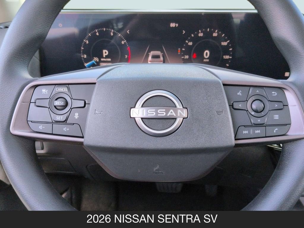 New 2026 Nissan Sentra SV w/ Floor Mat Package FWD image 12