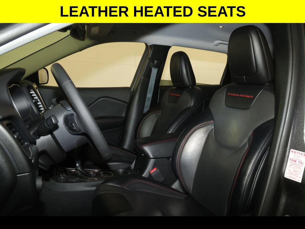 Used 2022 Jeep Cherokee Trailhawk w/ Premium Leather Package AWD/4WD image 3