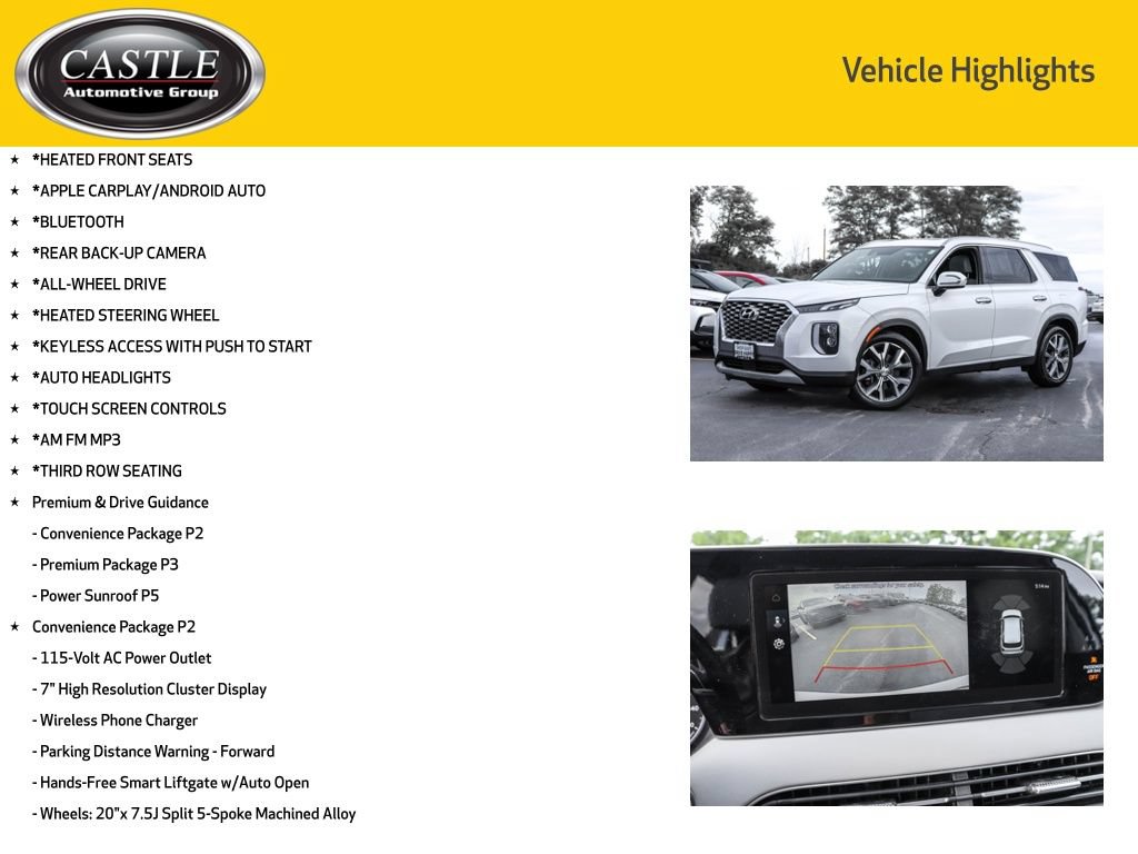 Used 2020 Hyundai Palisade SEL AWD/4WD image 3