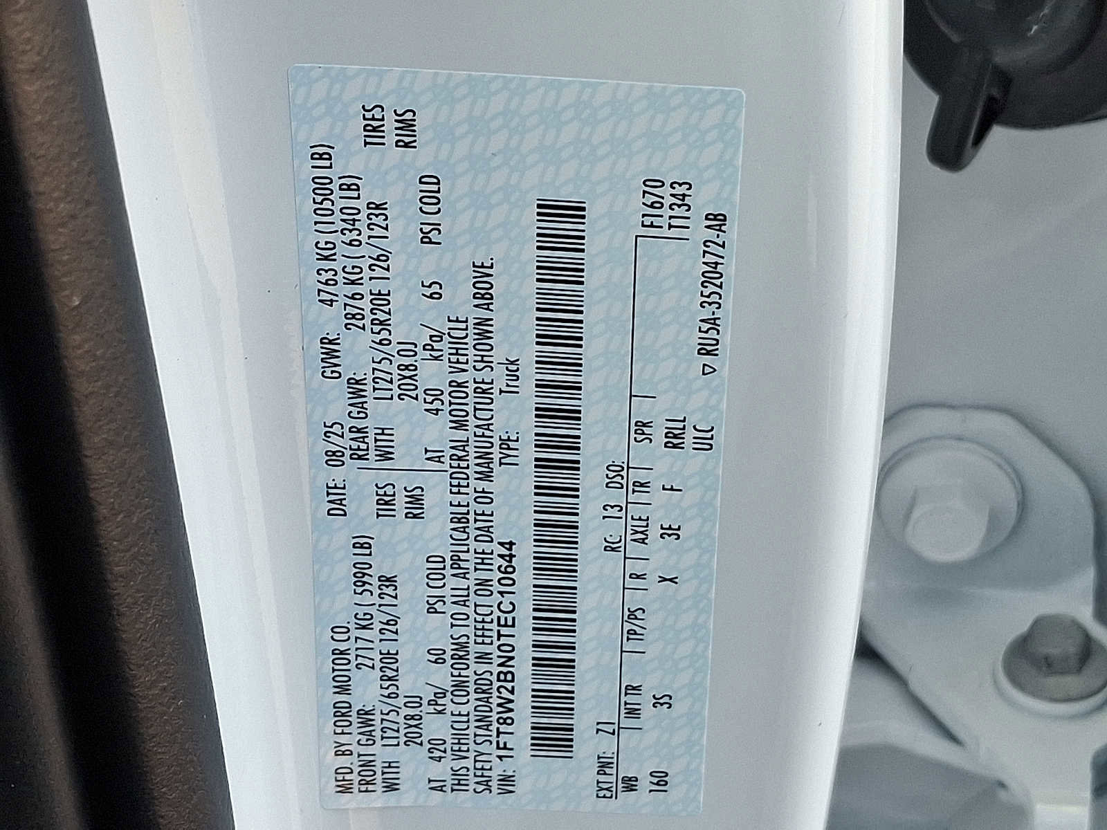 New 2026 Ford F250 XLT image 21