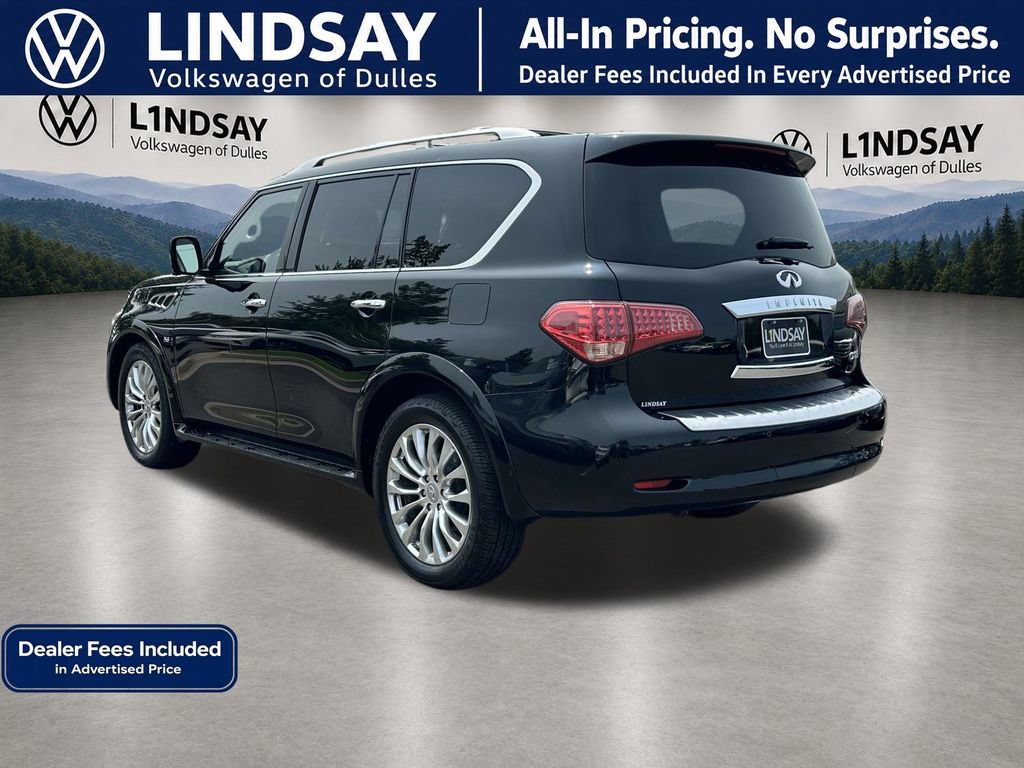 Used 2017 INFINITI QX80 4WD w/ Driver Assistance Package image 5