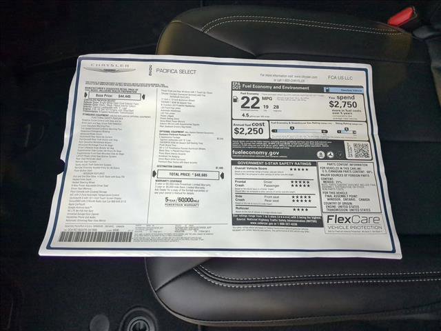New 2026 Chrysler Pacifica Select w/ S Appearance Package FWD image 17