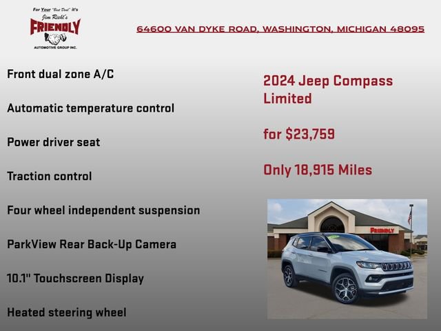 Used 2024 Jeep Compass Limited image 5
