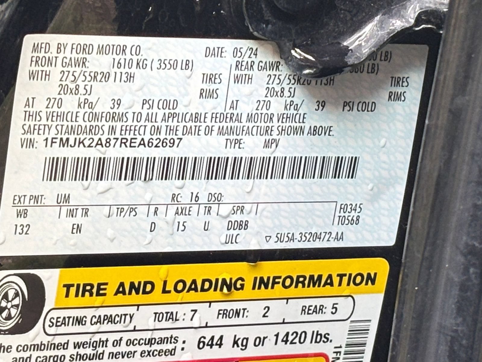 Used 2024 Ford Expedition Max Limited AWD/4WD image 33