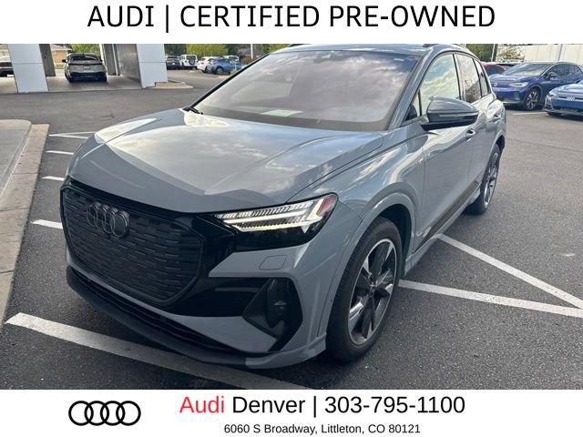 Certified 2024 Audi Q4 e-tron Prestige w/ Black Optic Package AWD/4WD image 1