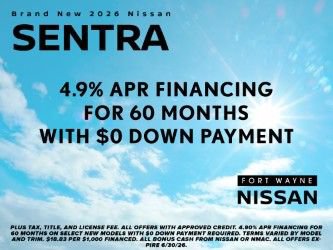 New 2026 Nissan Sentra SL w/ Floor Mat Package FWD image 4