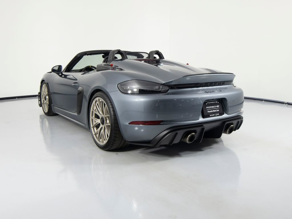 Certified 2025 Porsche 718 Boxster Spyder RS RWD image 8