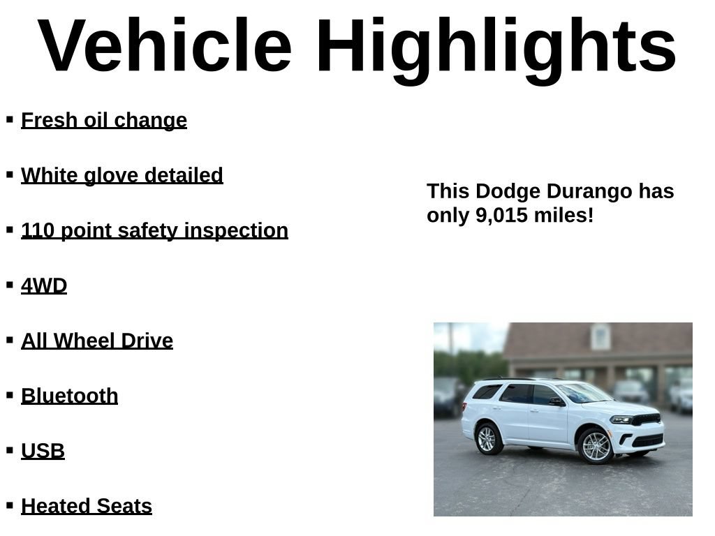 Used 2026 Dodge Durango GT AWD/4WD image 43