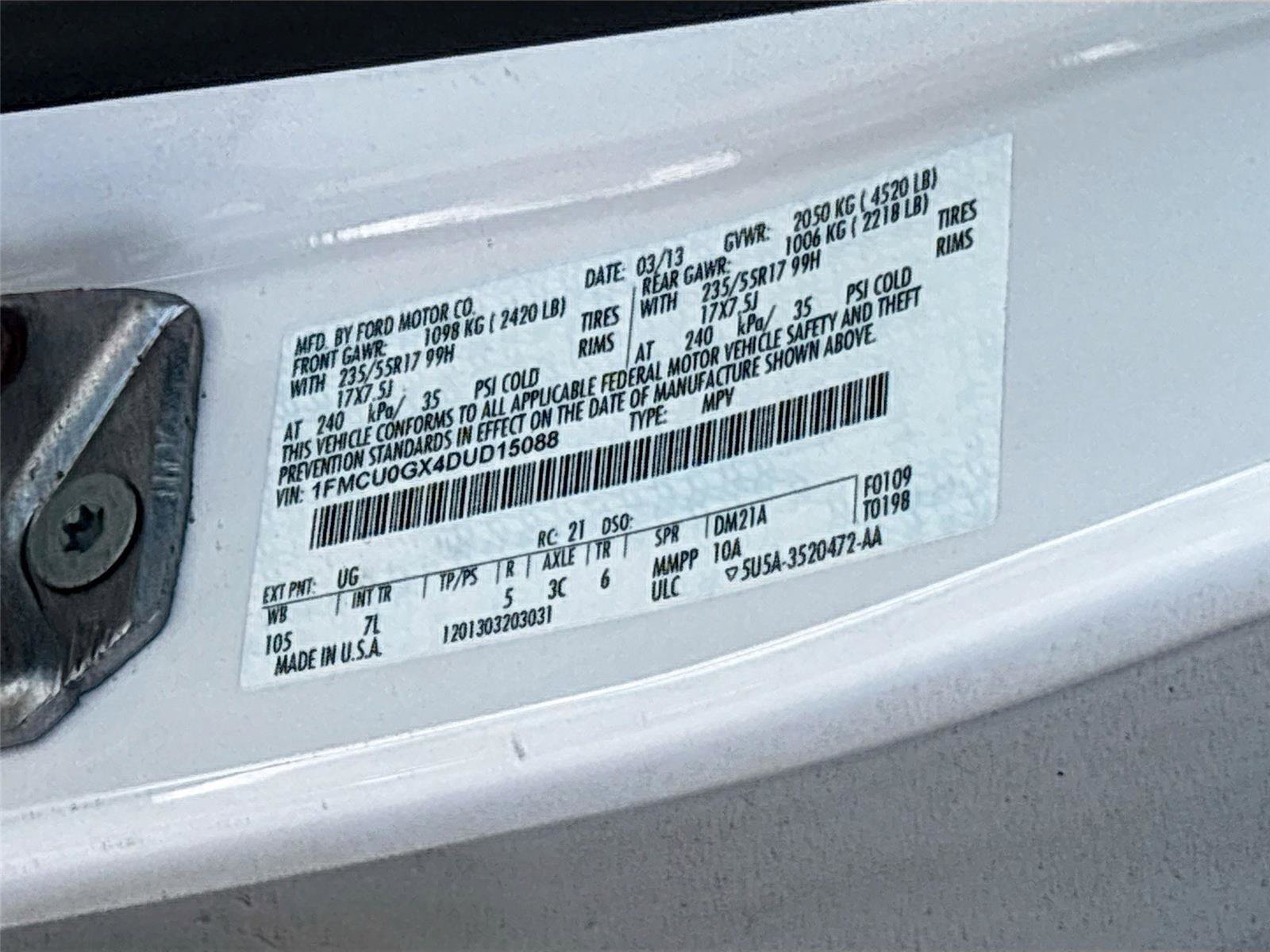 Used 2013 Ford Escape SE image 30