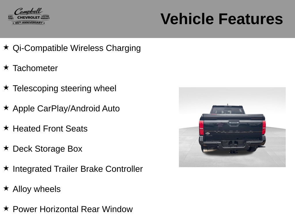 Used 2024 Toyota Tacoma TRD Off-Road w/ TRD Off Road Upgrade Package AWD/4WD image 21