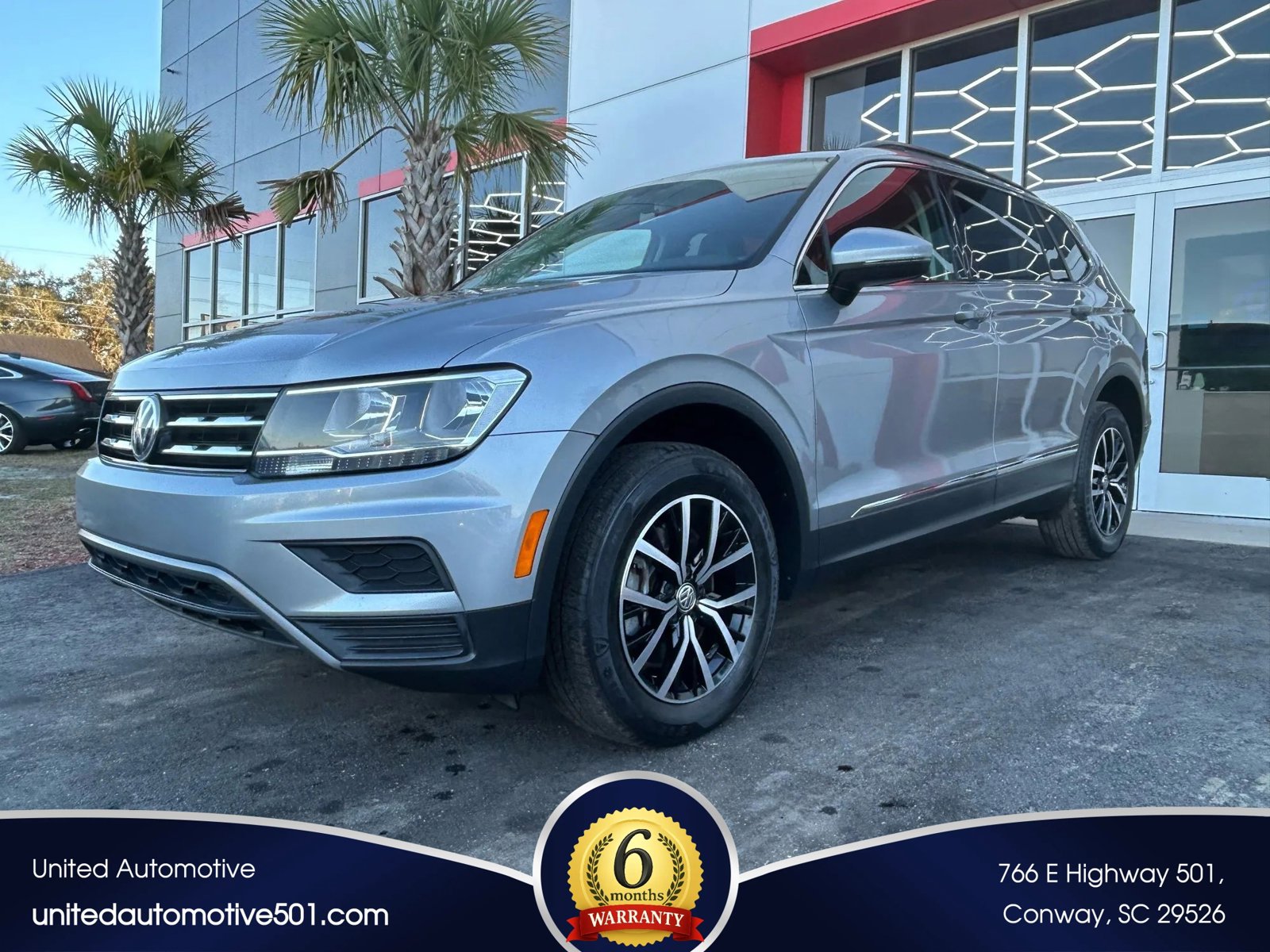 Used 2021 Volkswagen Tiguan S image 1
