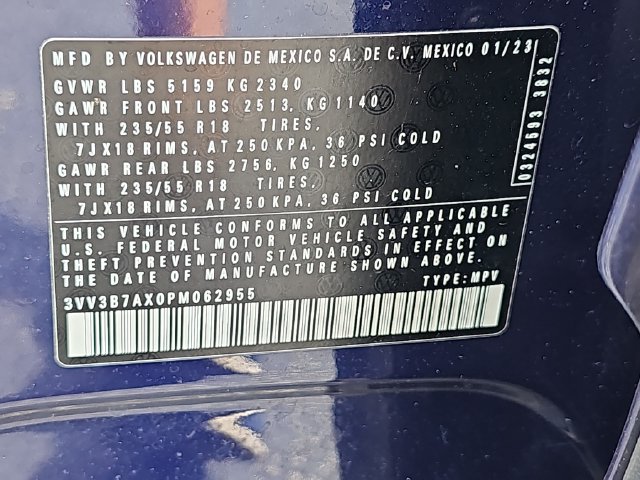 Used 2023 Volkswagen Tiguan SE FWD image 38