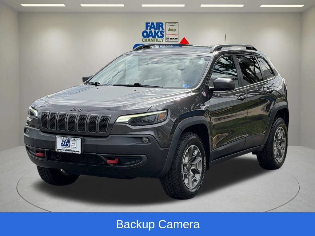 Used 2021 Jeep Cherokee Trailhawk w/ Sun, Sound & Nav Group AWD/4WD image 3