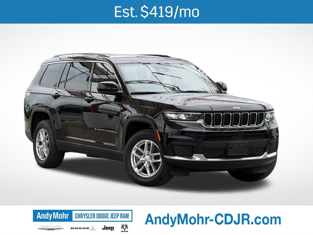 Used 2023 Jeep Grand Cherokee L Laredo w/ Luxury Tech Group I AWD/4WD image 1