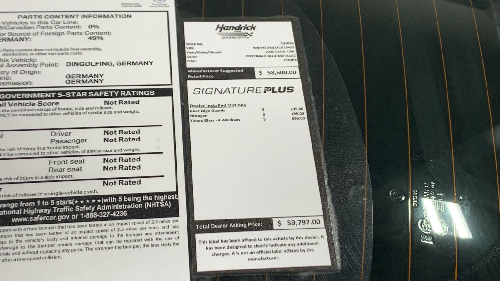 Used 2025 BMW 430i Coupe w/ M Sport Package RWD image 32