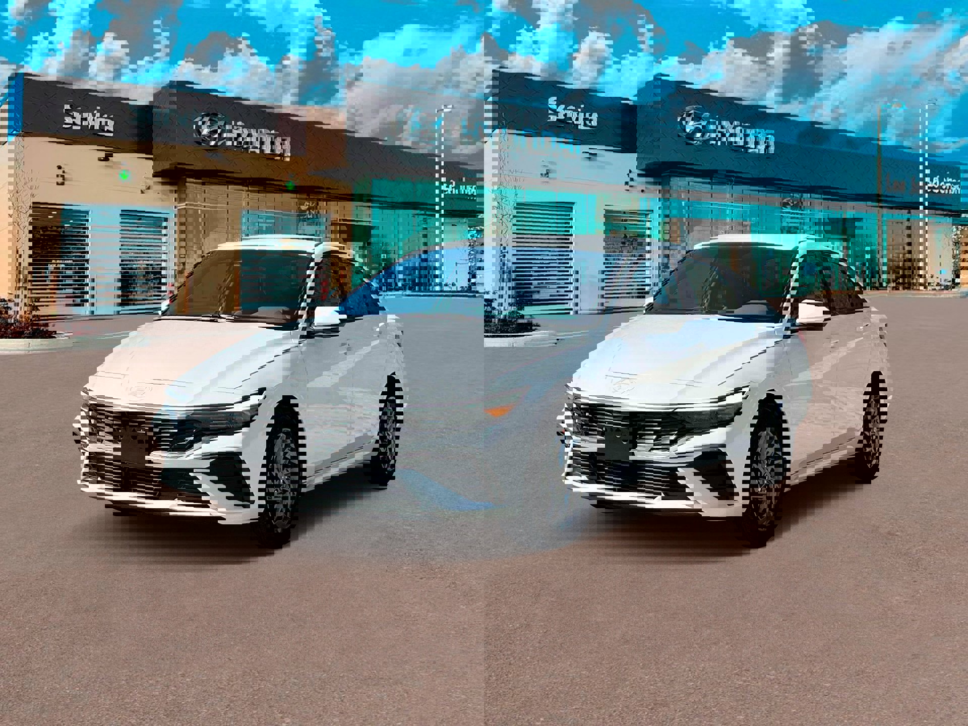 New 2025 Hyundai Elantra Blue