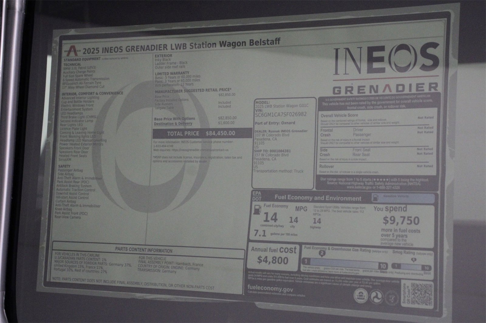 New 2025 INEOS Grenadier image 23
